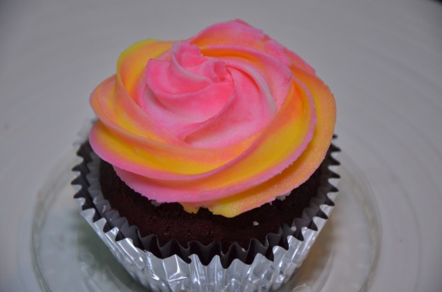 Pink and Yellow Rose, Gluten Free Red Velvet Cake Pop