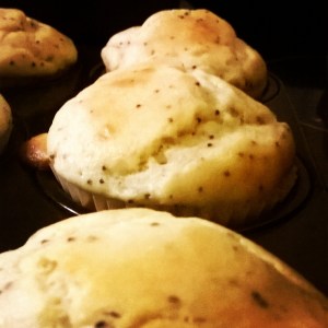 Gluten-free, dairy free lemon poppy seed muffins, glazed and non-glazed now available at By Grace Cakes bakery!!!