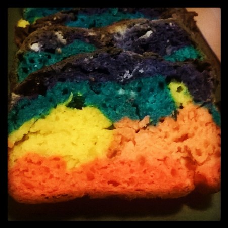 #Gluten-Free #Rainbow #Bread! Available to order @ By Grace Cakes in Bay City, MI Only 7.99 per loaf.